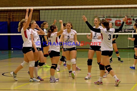 Volleyball Damen 3. Liga Süd SV Sinsheim gegen TV Villingen 23.10.2016 (© Siegfried)